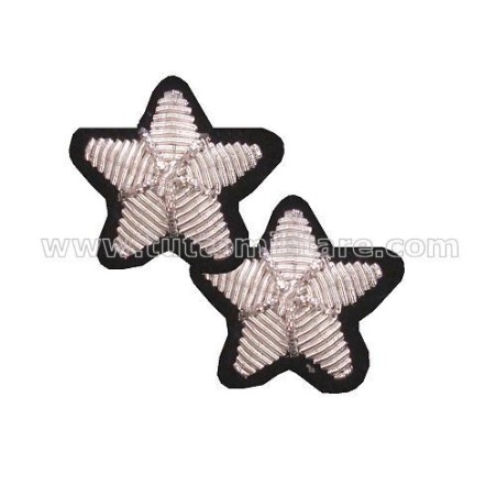Stelle Ricamate da Divisa Gala