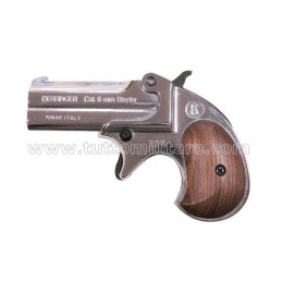 Pistola a Salve Derringer Silver 6 mm. Scacciacani