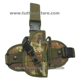Fondina Tattica Cosciale in Cordura Vegetata