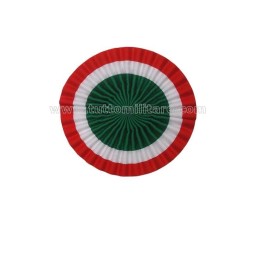 Coccarda Tricolore 10 cm. per Lucerna