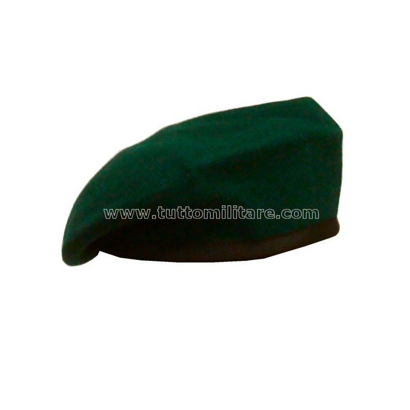 Basco Verde Guardia di Finanza Modello Spagnolo