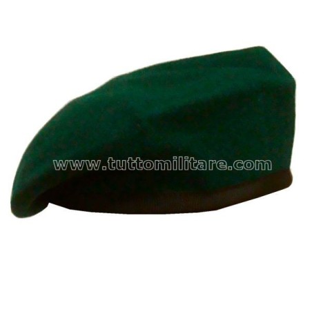 Basco Verde Guardia di Finanza Modello Spagnolo