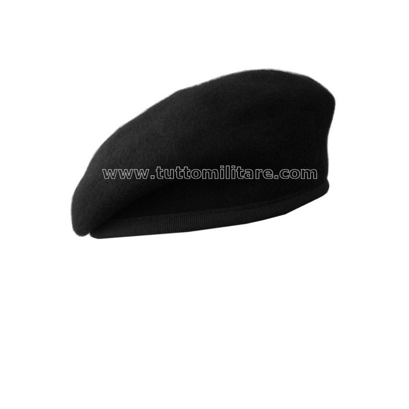 Basco Esercito Carabinieri Nero Modello Spagnolo