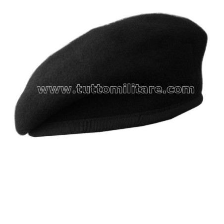 Basco Esercito Carabinieri Nero Modello Spagnolo