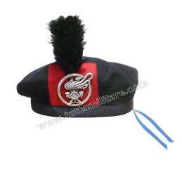 Basco Bersaglieri con Fregio Storico e Piumetto