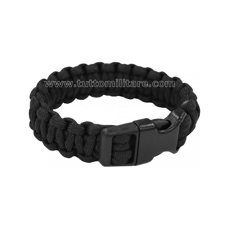 Bracciale Paracord Nero