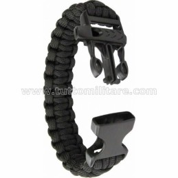 Bracciale Paracord Nero