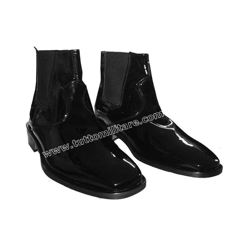 Stivaletti Lucidi Neri per GUS