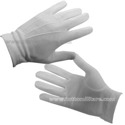 Guanti Bianchi in Cotone