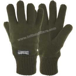 Guanti Termici Thinsulate Verde Oliva