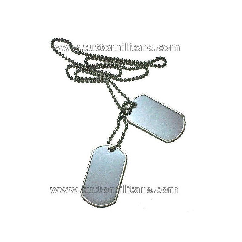 Medagliette Militari US-DOG TAGS