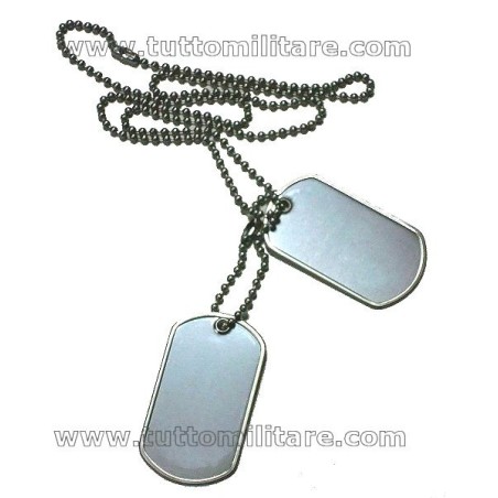 Medagliette Militari US-DOG TAGS