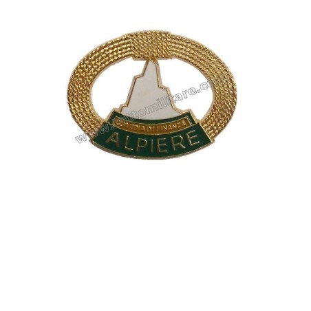 Distintivo Alpestre Dorato Guardia di Finanza