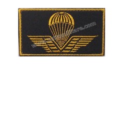 Targhetta Ricamata Brevetto Abilitazione al Lancio Ricamata GdF