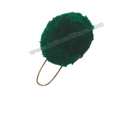 Nappina Verde per Cappello Alpino