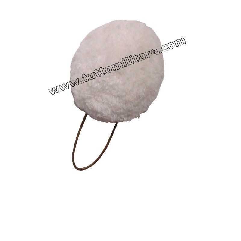 Nappina Bianca per Cappello Alpino