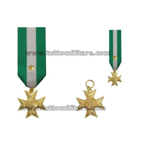 Croce Oro Anzianità Servizio 40 anni