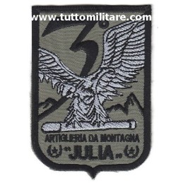 Scudetto Ricamato 3°Reggimento Artiglieria Montagna