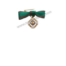 Parure Commendatore Dama OMRI Modello di Conformità