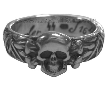 Anello Totenkopft in Argento nome  Muller e Himmler