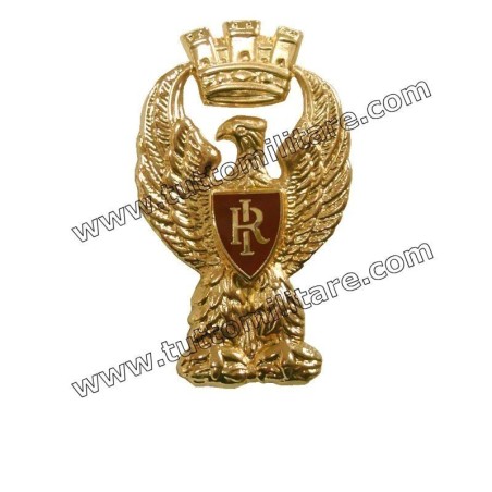 Fregio Metallo Polizia di Stato per Berretto