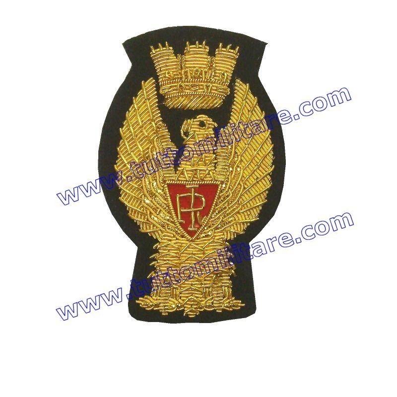 Fregio in Canutiglia Oro Polizia di Stato