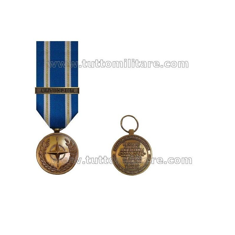 Medaglia Article 5 Nato