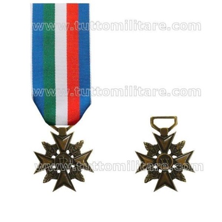 Croce Bronzo Anzianità Servizio Polizia Penitenziaria 20 Anni