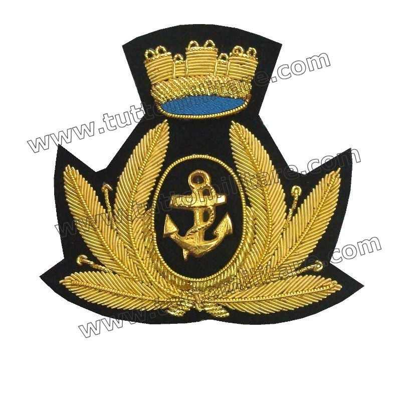 Fregio Triveneto Marina Militare per Berretto Maschile