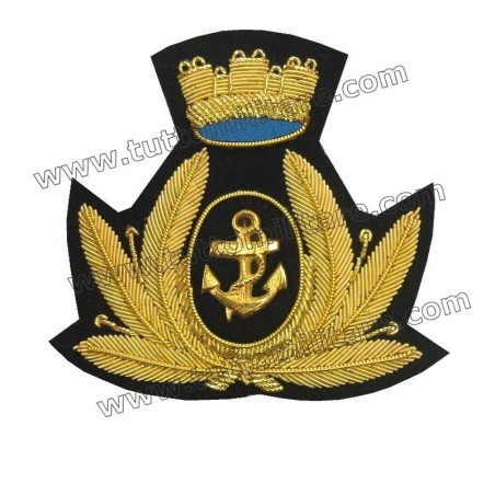 Fregio Triveneto Marina Militare per Berretto Maschile