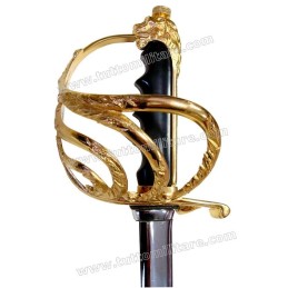 Sciabola Ufficiale Bersaglieri con Elsa Dorata