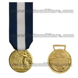 Medaglia d'Onore Lunga Navigazione Marittima Oro 20 Anni
