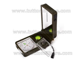 Bussola Survival con Termometro Igrometro Acciarino