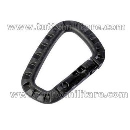 Moschettone Portachiavi D-Ring