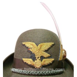 Cappello Alpino Colonnello Battaglione Logistico