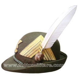 Cappello Alpino Colonnello Battaglione Logistico