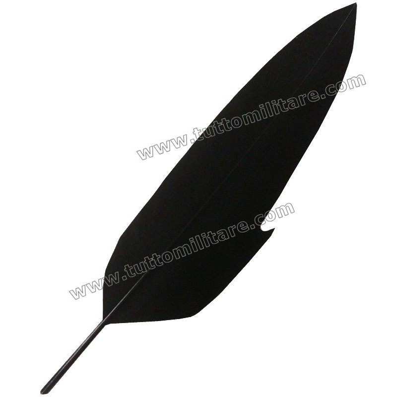 Penna Nera Flessibile con Rimbecco