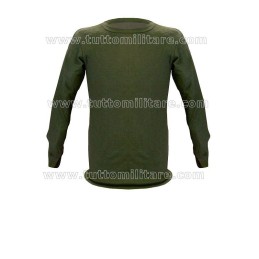Maglia Termica Verde Oliva Maniche Lunghe