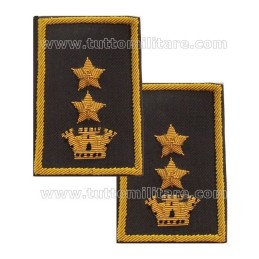 Tubolari Ricamati Gdf Tenente Colonnello