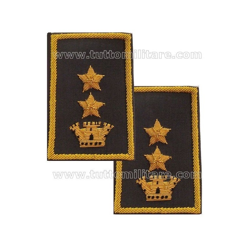 Tubolari Ricamati Gdf Tenente Colonnello