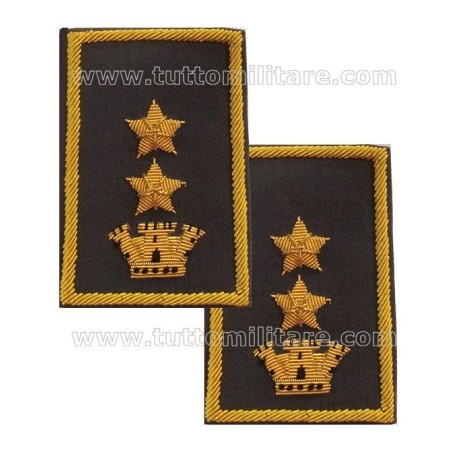 Tubolari Ricamati Gdf Tenente Colonnello