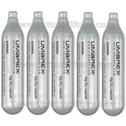 Set 5 Ricariche Gas Umarex CO2 Pistole Softair
