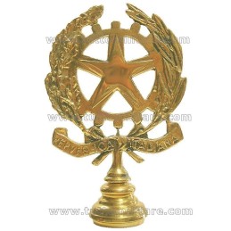 Puntale Repubblica Italiana Ottone  Lucido