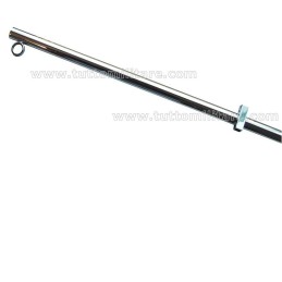 Traversina Cromata per Labaro con Anello Quadro e Anelli