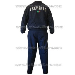 Tuta Ginnica Esercito Italiano Blu