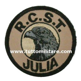 Scudetto Ricamato Omerale Alpini RCST Julia