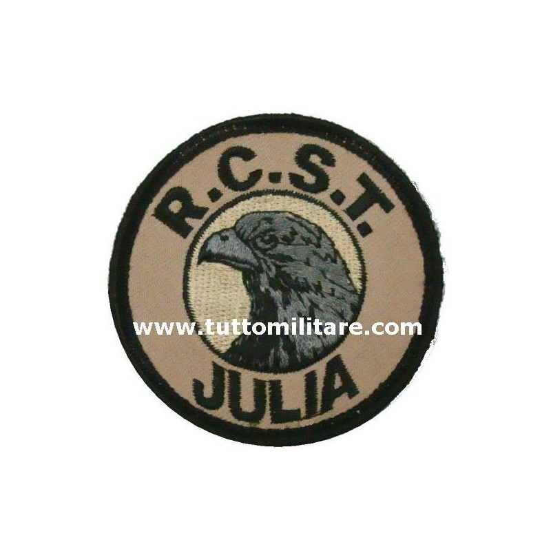 Scudetto Ricamato Omerale Alpini RCST Julia