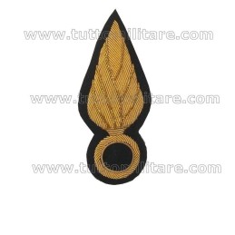 Fregio Gala Berretto Maschile Dragoni Ricamato a Mano