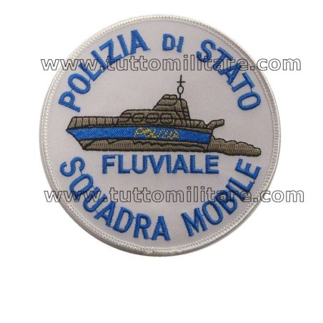 Toppa Polizia di Stato Squadra Mobile Fluviale