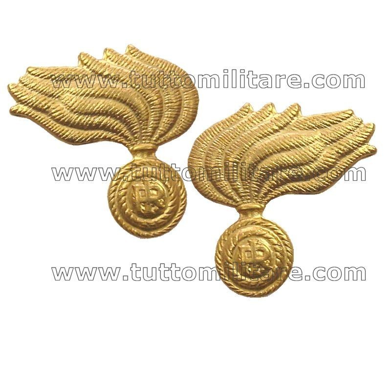 Fregini Armetta Gala Carabinieri Metallo Dorato